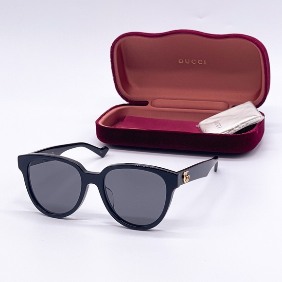 NEW GUCCI GG0960SA 002 BLACK WOMEN’S SUNGLASSES GUCCI - Picture 2 of 14